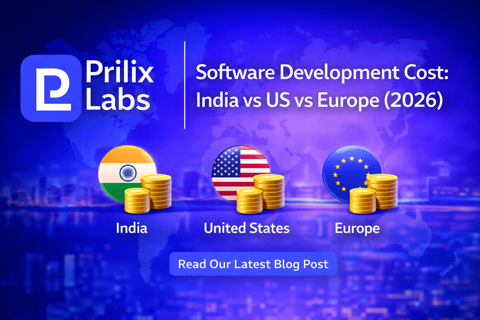Software Development Cost: India vs US vs Europe (2026)
