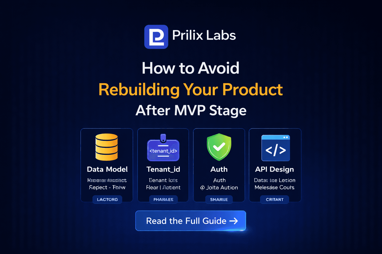 How to Avoid Rebuilding Your Product After MVP Stage
