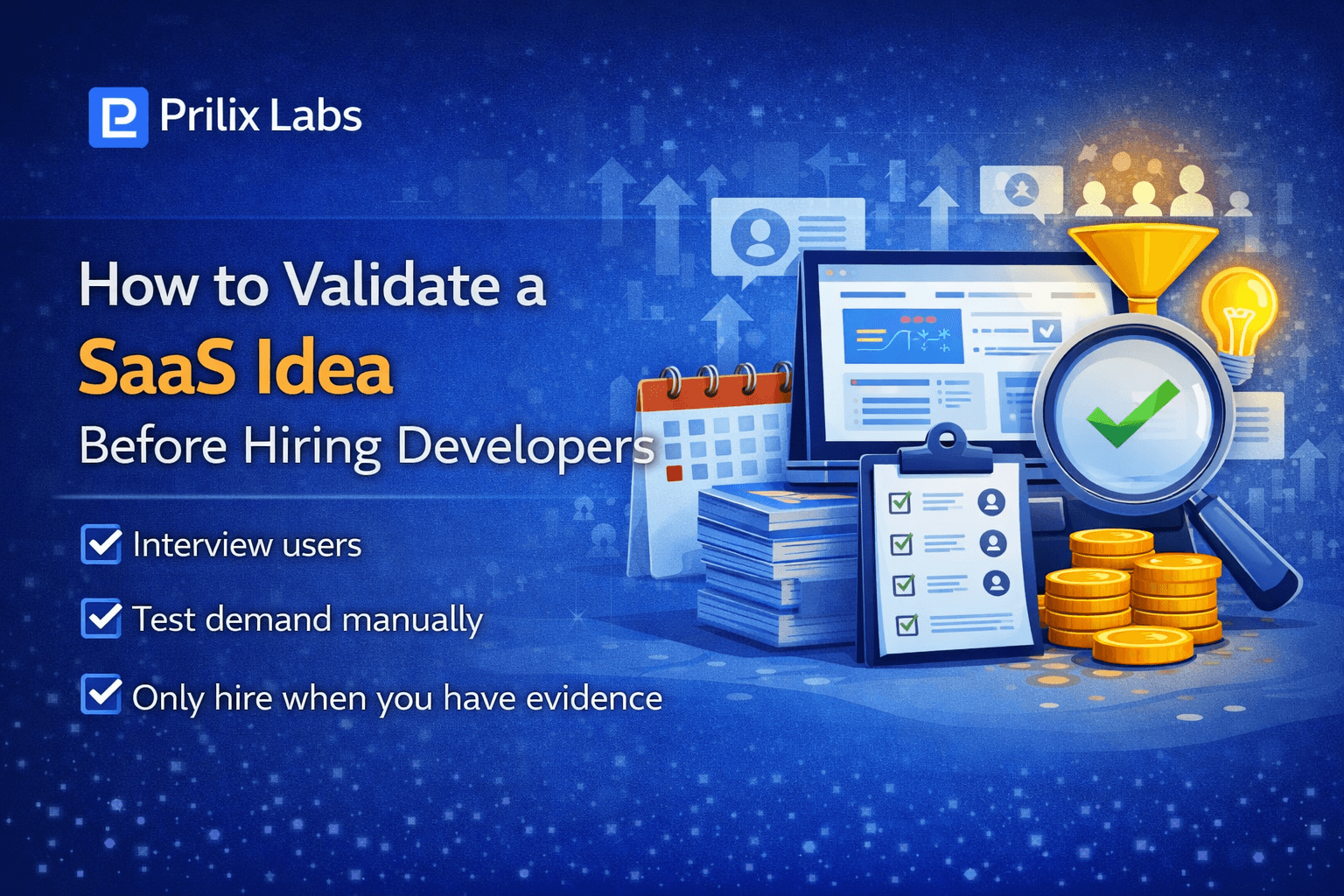 How to Validate a SaaS Idea Before Hiring Developers